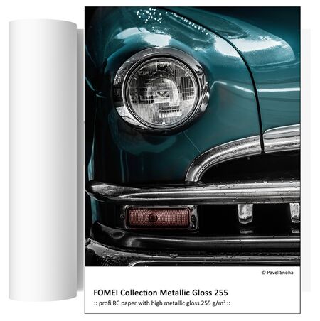 Fine Art fotopaber FOMEI Collection Metallic Gloss 255, 61cmX25m